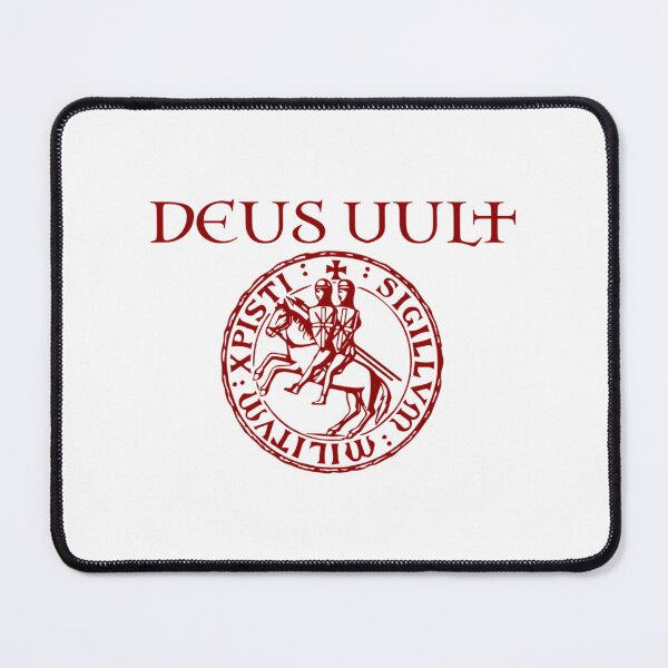 Item preview, Deus Vult Crusader Sigil Design designed and sold by axonedfordaxo.