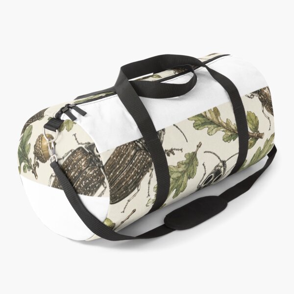 Item preview, Vintage Click Beetles & Oak Leaves Pattern | Botanical Woodland Nature Design designed and sold by LuxuryApparels.