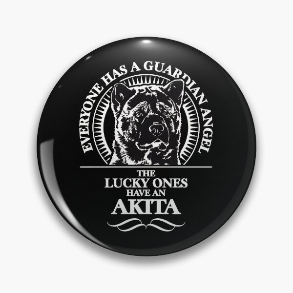 Item preview, Akita Guardian Angel Dog Portrait designed and sold by SoyLamderma.