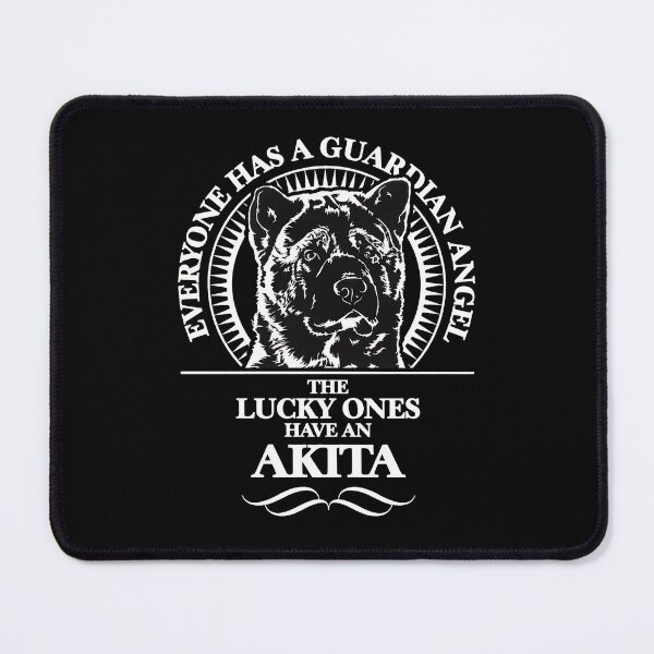 Item preview, Akita Guardian Angel Dog Portrait designed and sold by SoyLamderma.