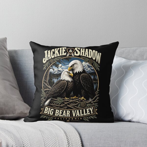 Item preview, Jackie & Shadow – Big Bear Bald Eagle Couple California Wildlife designed and sold by Dolphin Graphic.
