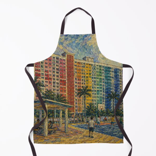 Item preview, Choi Hung Estate Life - Van Gogh's Dream Travels (Impressionist Art) designed and sold by ianm1028.