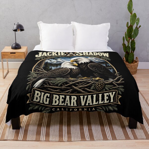 Item preview, Jackie & Shadow – Big Bear Bald Eagle Couple California Wildlife designed and sold by Dolphin Graphic.