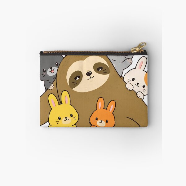 Item preview, Cute Sloth with Colorful Bunny Friends designed and sold by RokoKull.
