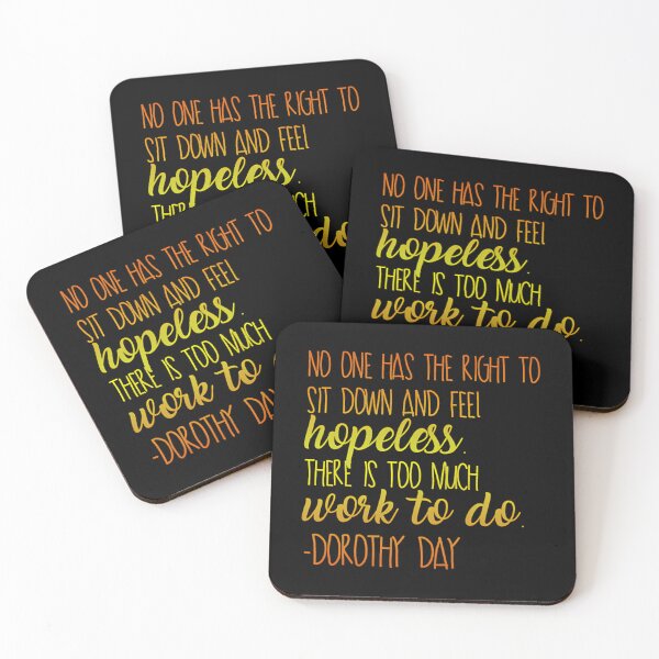 Item preview, Dorothy Day Quote designed and sold by axonedfordaxo.