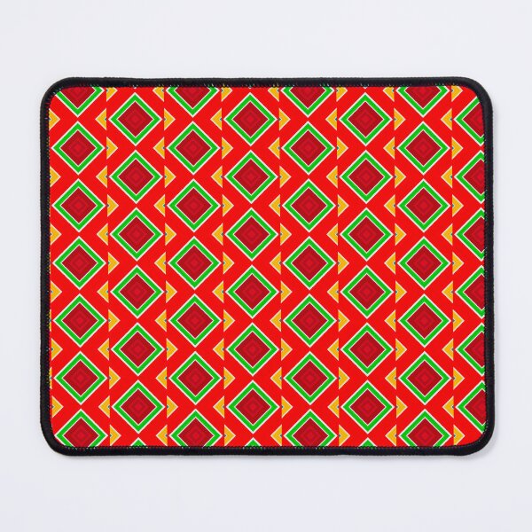 Item preview, Spicy Fiesta Chevron Red Geometric Pattern designed and sold by whimsiqueer.