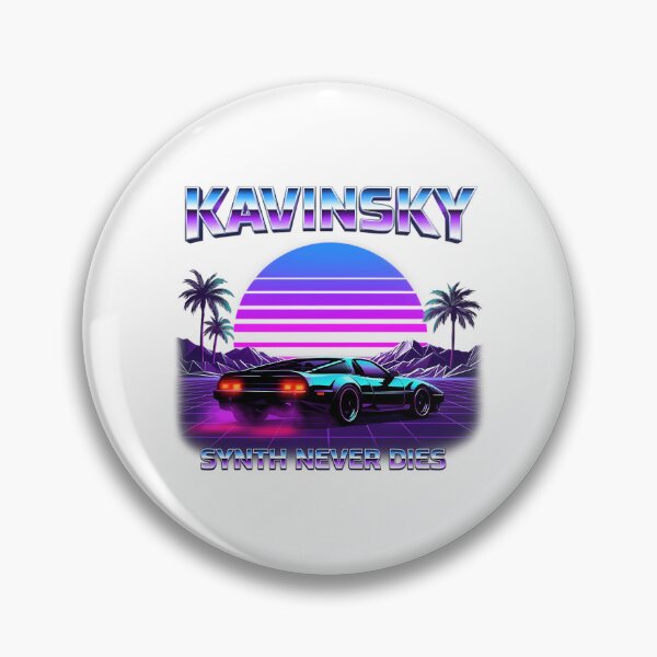 Item preview, Kavinsky 80S  Synth-Never-Dies Retro designed and sold by ambrialau-rie.