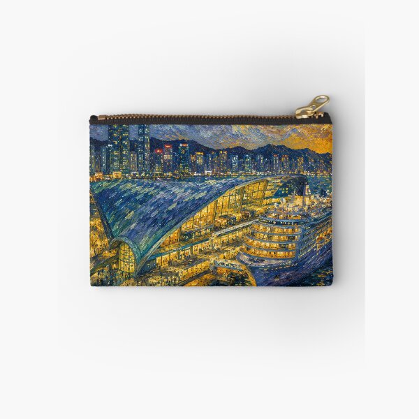 Item preview, Kai Tak Cruise Terminal - Van Gogh's Dream Travels (Impressionist Art) designed and sold by ianm1028.