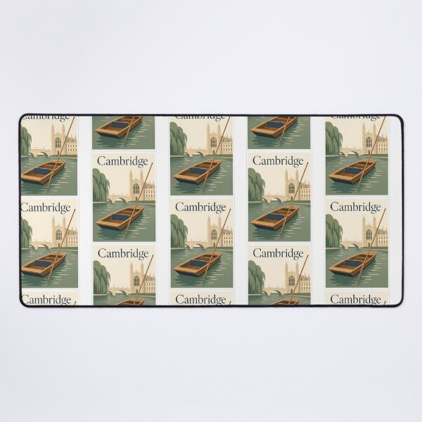Item preview, Cambridge Punting Vintage Travel Poster designed and sold by ROLan-dGAliNdO.