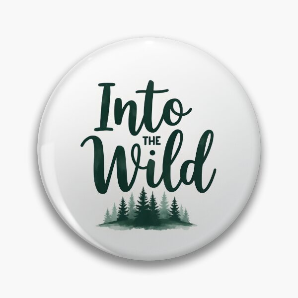 Artikelvorschau, Into The Wild Forest Trees Nature Camping Hiking Adventure entworfen und verkauft von Connys Colorful World.