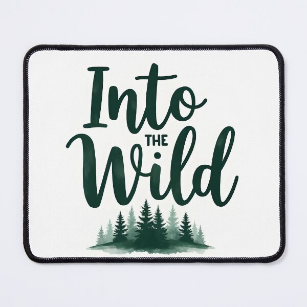 Item preview, Into The Wild Forest Trees Nature Camping Hiking Adventure designed and sold by Connys Colorful World.