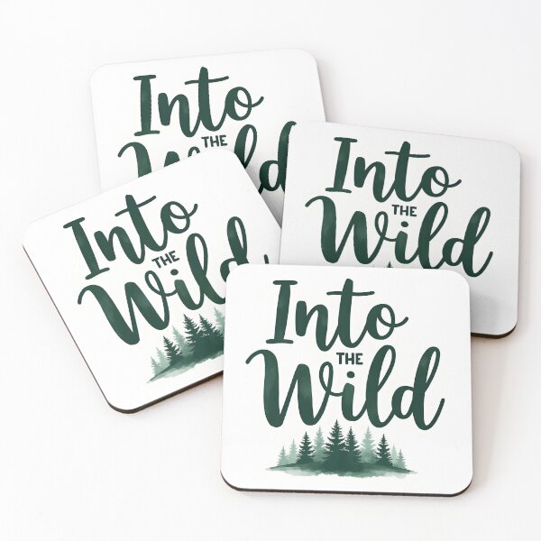 Artikelvorschau, Into The Wild Forest Trees Nature Camping Hiking Adventure entworfen und verkauft von Connys Colorful World.