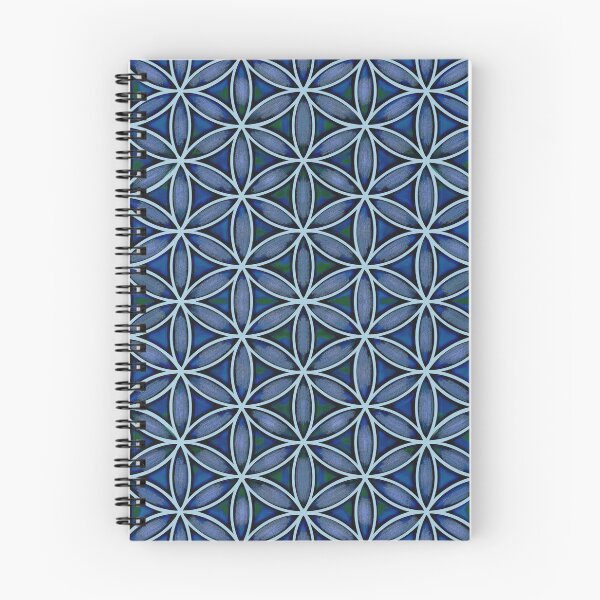 Item preview, Blue Flower of Life  designed and sold by shantilovesart.