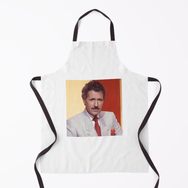 Item preview, Alex Trebek With Mustache 1988 Color Photo designed and sold by HUBERitC-oCYCN.