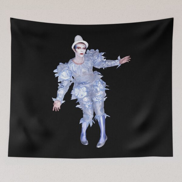 Item preview, David Bowie Pierrot 'Ashes To Ashes' Meme designed and sold by ichigobellbell.