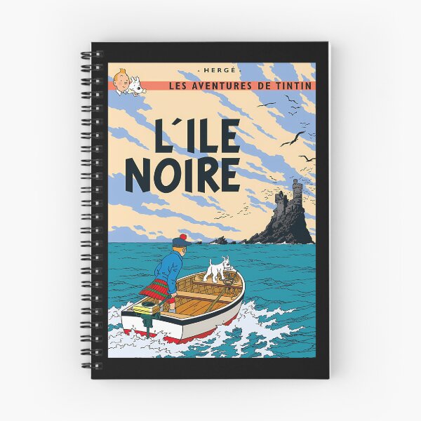 Item preview, The Adventures Of Tintin The Black Island Poster designed and sold by Kotaruii111333.