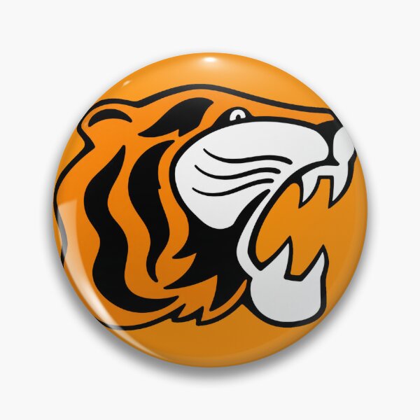 Item preview, Mighty Tigers Retro Logo designed and sold by Luke Foran Sports Art.