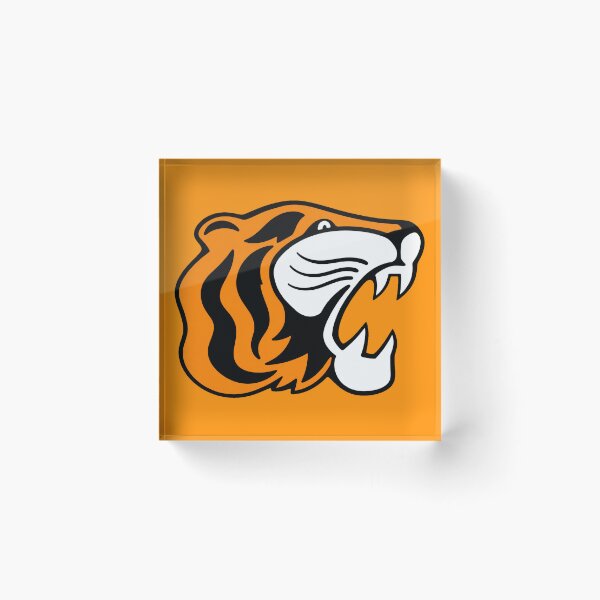 Item preview, Mighty Tigers Retro Logo designed and sold by Luke Foran Sports Art.