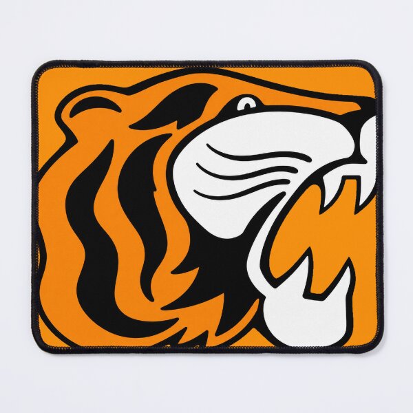 Item preview, Mighty Tigers Retro Logo designed and sold by Luke Foran Sports Art.