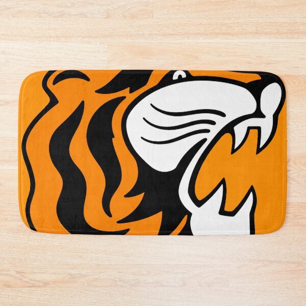 Item preview, Mighty Tigers Retro Logo designed and sold by Luke Foran Sports Art.