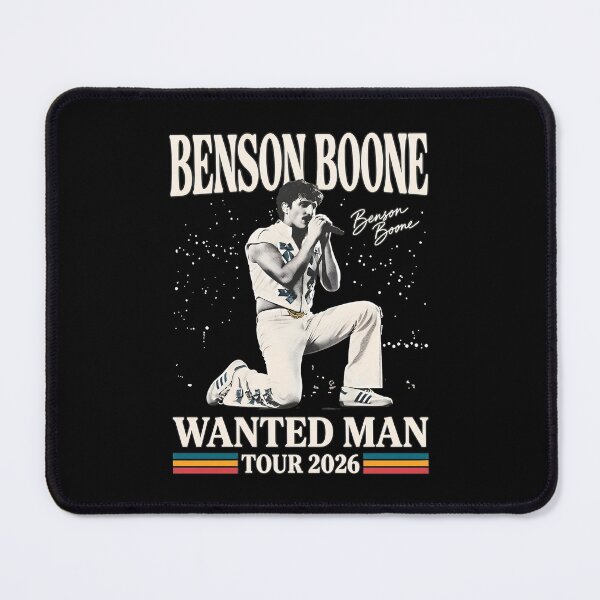 Item preview, Benson Boone Wanted Man Tour 2026 Retro Concert designed and sold by Catsi-Nook-Art.