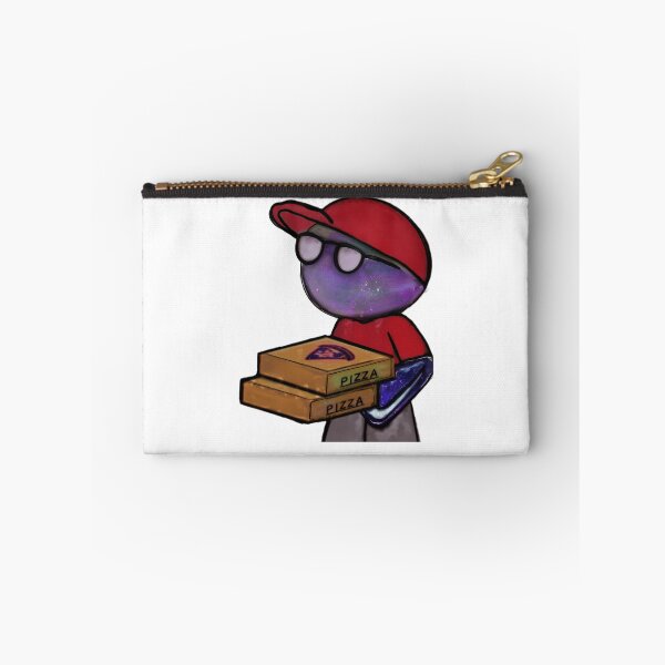 Item preview, Cool Purple Galaxy Guy Carrying Pizza Boxes designed and sold by Kotaruii111333.
