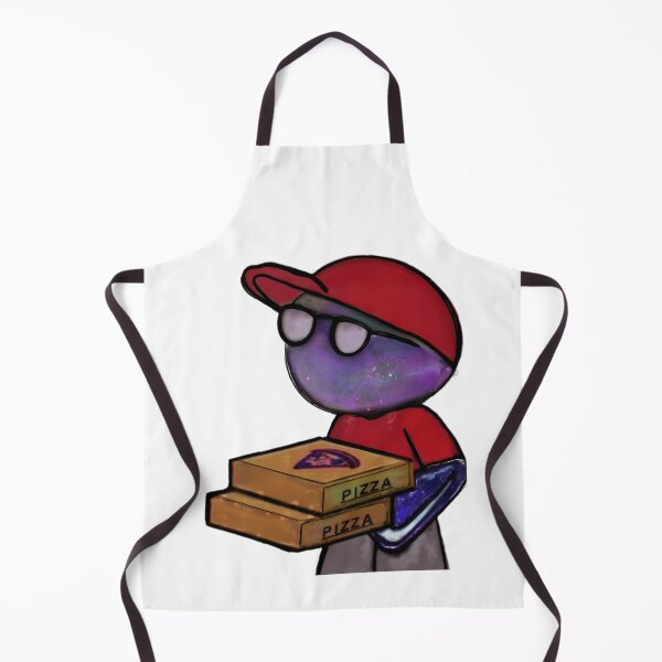 Item preview, Cool Purple Galaxy Guy Carrying Pizza Boxes designed and sold by Kotaruii111333.