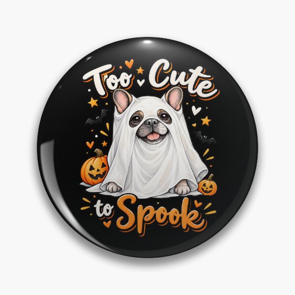 Item preview, Halloween Ghost French Bulldog designed and sold by GryThunes.