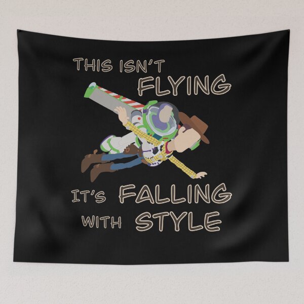 Item preview, Not Flying Falling With Style Woody Character designed and sold by yvonnickStore.