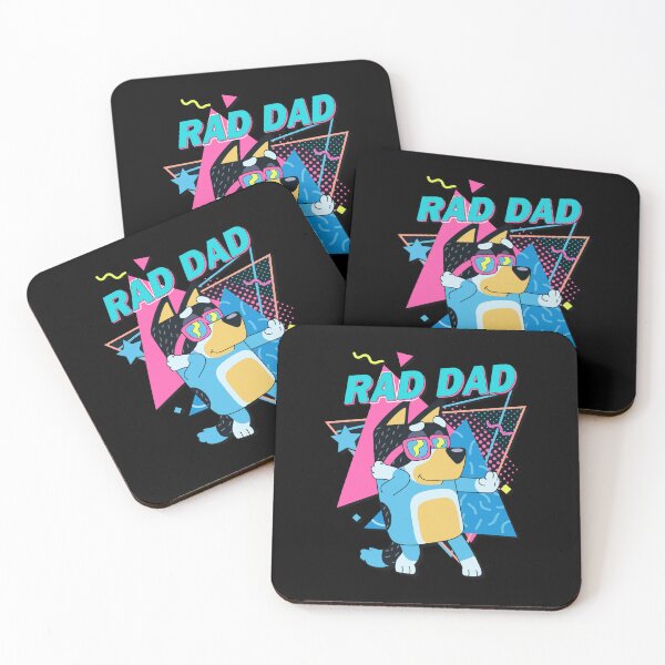 Item preview, Rad Dad Dog Character Vibrant designed and sold by TijanaARTSt88.