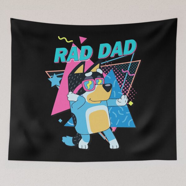 Item preview, Rad Dad Dog Character Vibrant designed and sold by TijanaARTSt88.