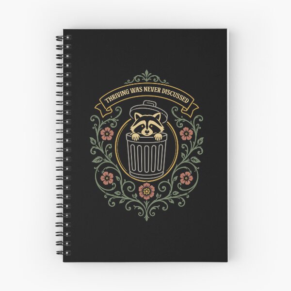 Item preview, Thriving Was Never Discussed Funny Raccoon designed and sold by pixeptional.