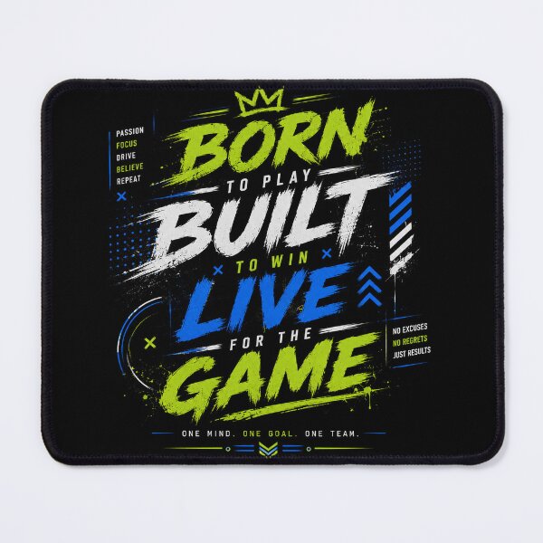 Item preview, Born to Play Built to Win Football designed and sold by LegendCourt.