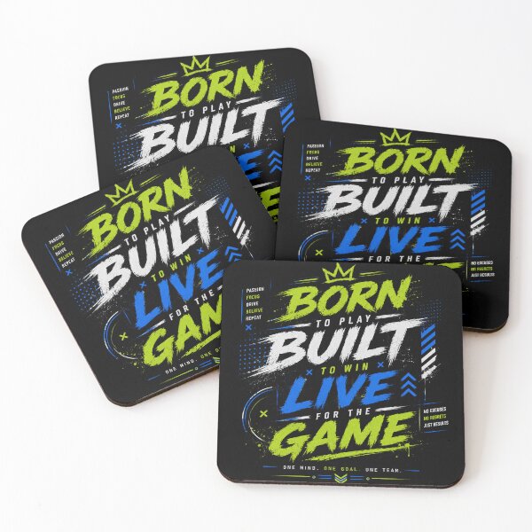 Item preview, Born to Play Built to Win Football designed and sold by LegendCourt.
