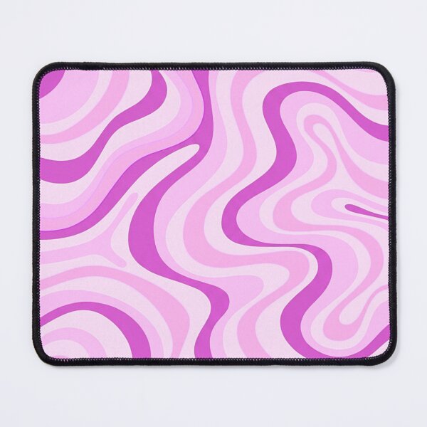 Item preview, Liquid Swirl Retro Abstract in purple tones, Cream, and White designed and sold by Differenceee.