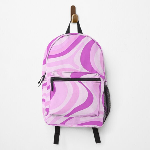 Item preview, Liquid Swirl Retro Abstract in purple tones, Cream, and White designed and sold by Differenceee.