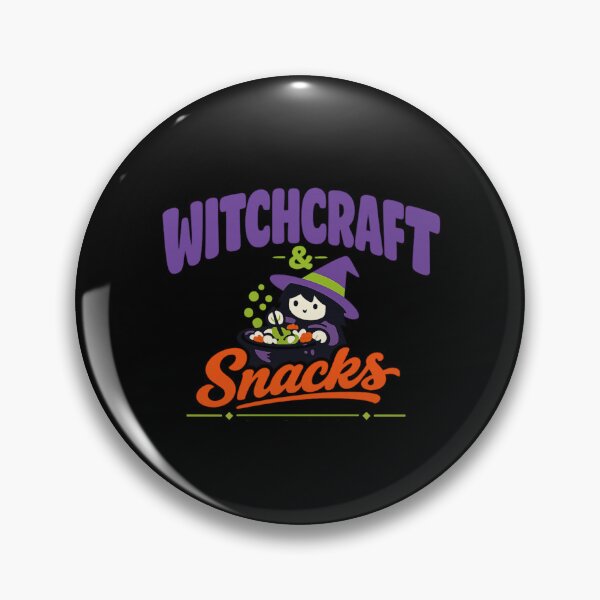 Item preview, Witchcraft & Snacks Shirt, Cozy Halloween Graphic Style designed and sold by PhylonBoxx.