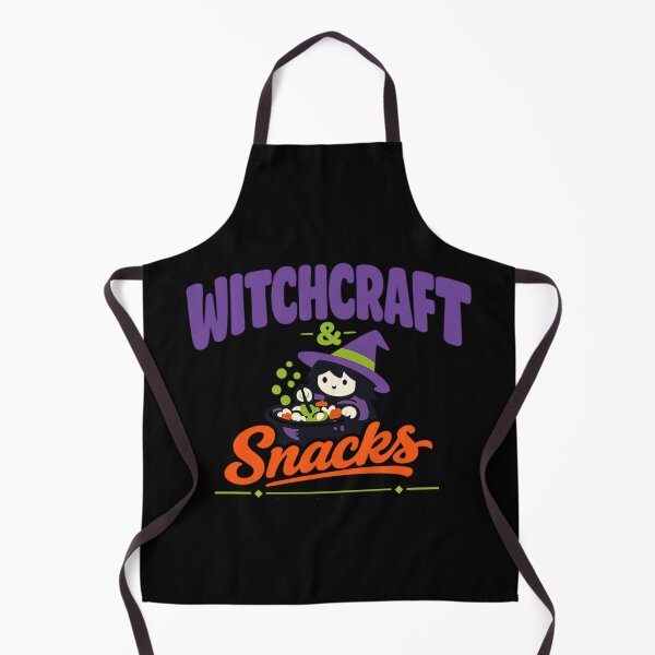 Item preview, Witchcraft & Snacks Shirt, Cozy Halloween Graphic Style designed and sold by PhylonBoxx.