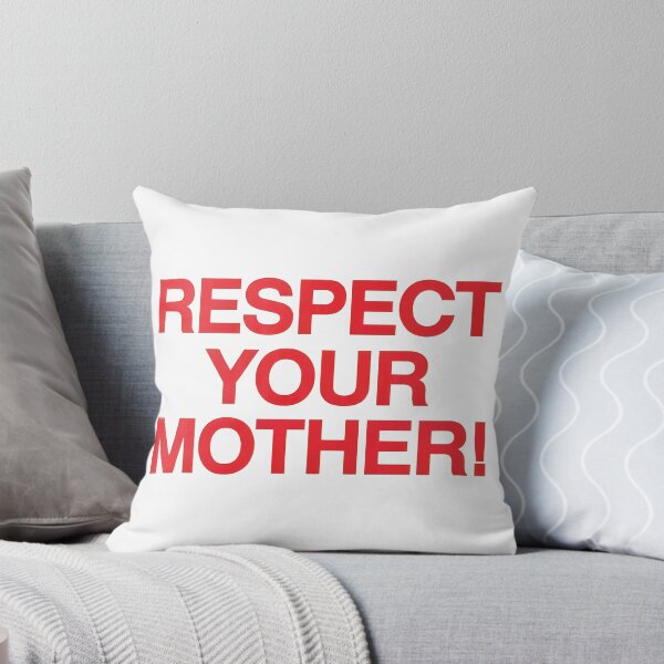 Item preview, Harry Styles Respect Your Mother Bold Red Typography designed and sold by Catsi-Nook-Art.