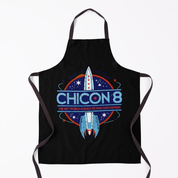 Item preview, Chicon 8 The 80th World Science Fiction Convention Rocket Badge designed and sold by zkoplsoplo.