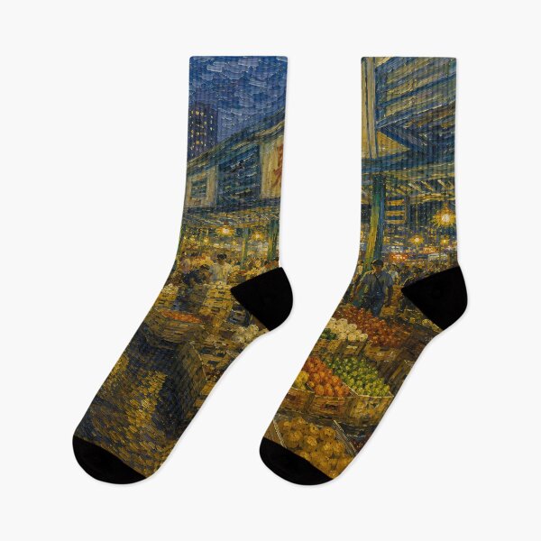 Item preview, Yau Ma Tei Fruit Market - Van Gogh's Dream Travels (Impressionist Art) designed and sold by ianm1028.