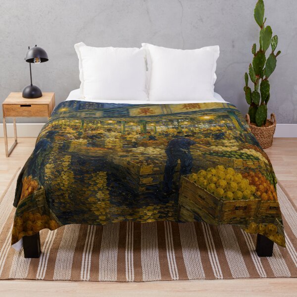 Item preview, Yau Ma Tei Fruit Market - Van Gogh's Dream Travels (Impressionist Art) designed and sold by ianm1028.
