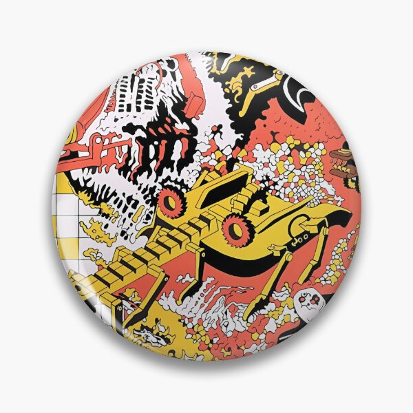 Item preview, King Gizzard and the Lizard Wizard - Cubist Psych , Original illustration for the awesome alte designed and sold by therapong.
