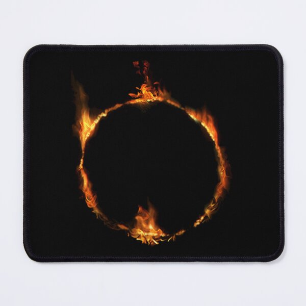 Item preview, Fiery Circle Flaming Ring Dark Fantasy designed and sold by Newfacedesi.