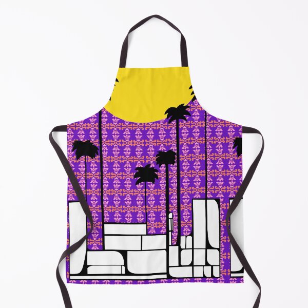Item preview, Rosh Hashana Gift - Tel Aviv Streetscape Tayelet Purple tiles designed and sold by French Papyrus Studio.