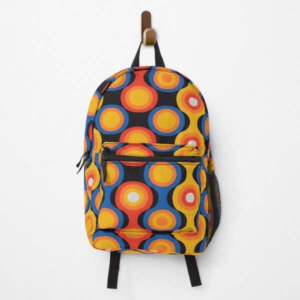 Item preview, 60s Retro Op Art Circles - Vintage Psychedelic Pattern designed and sold by Ela Art Space .