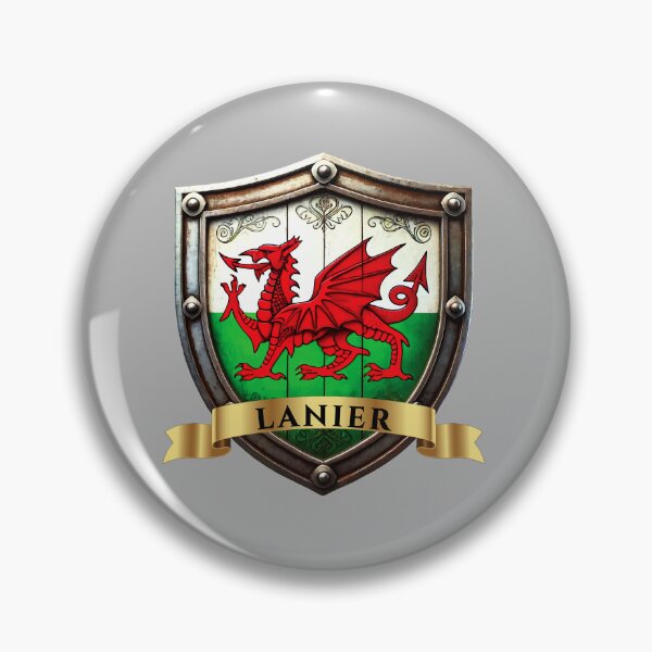 Item preview, Lanier Welsh Heritage Crest Shield designed and sold by Highlandkings.