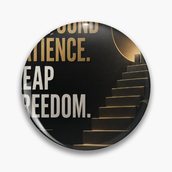 Item preview, Compound Patience Reap Freedom designed and sold by Zaramodo.