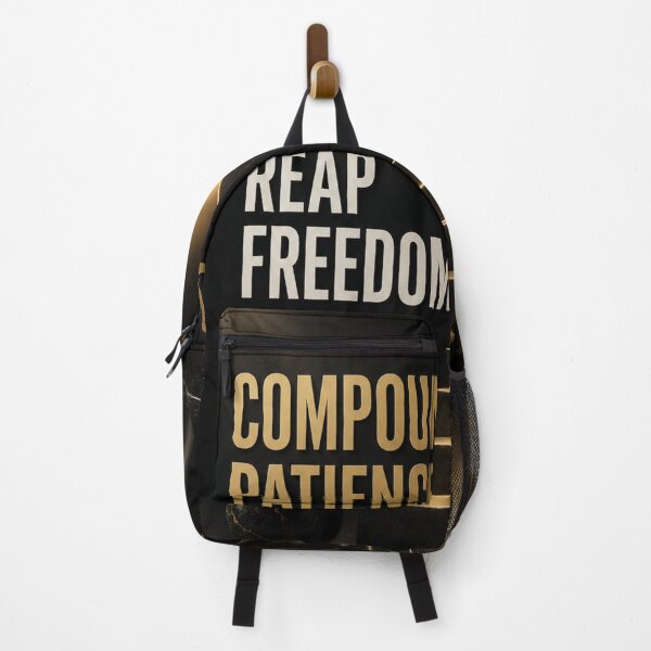Item preview, Compound Patience Reap Freedom designed and sold by Zaramodo.