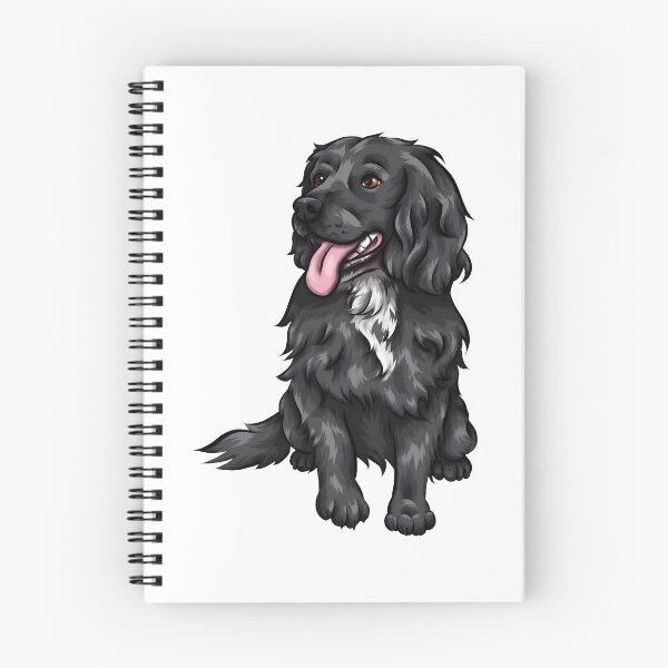 Item preview, Happy Black Dog Illustration designed and sold by SoyLamderma.